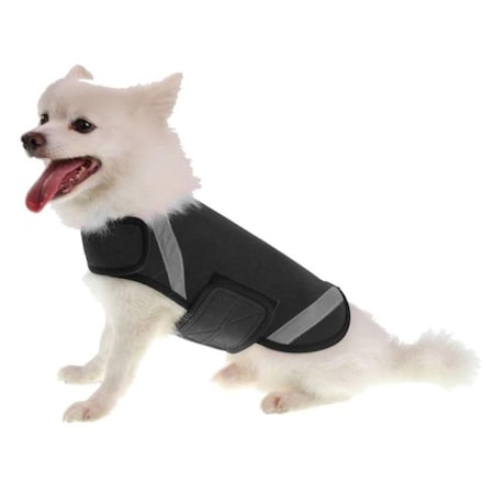 Extreme Neoprene Multi-Purpose Protective Shell Dog Coat, Black - Large